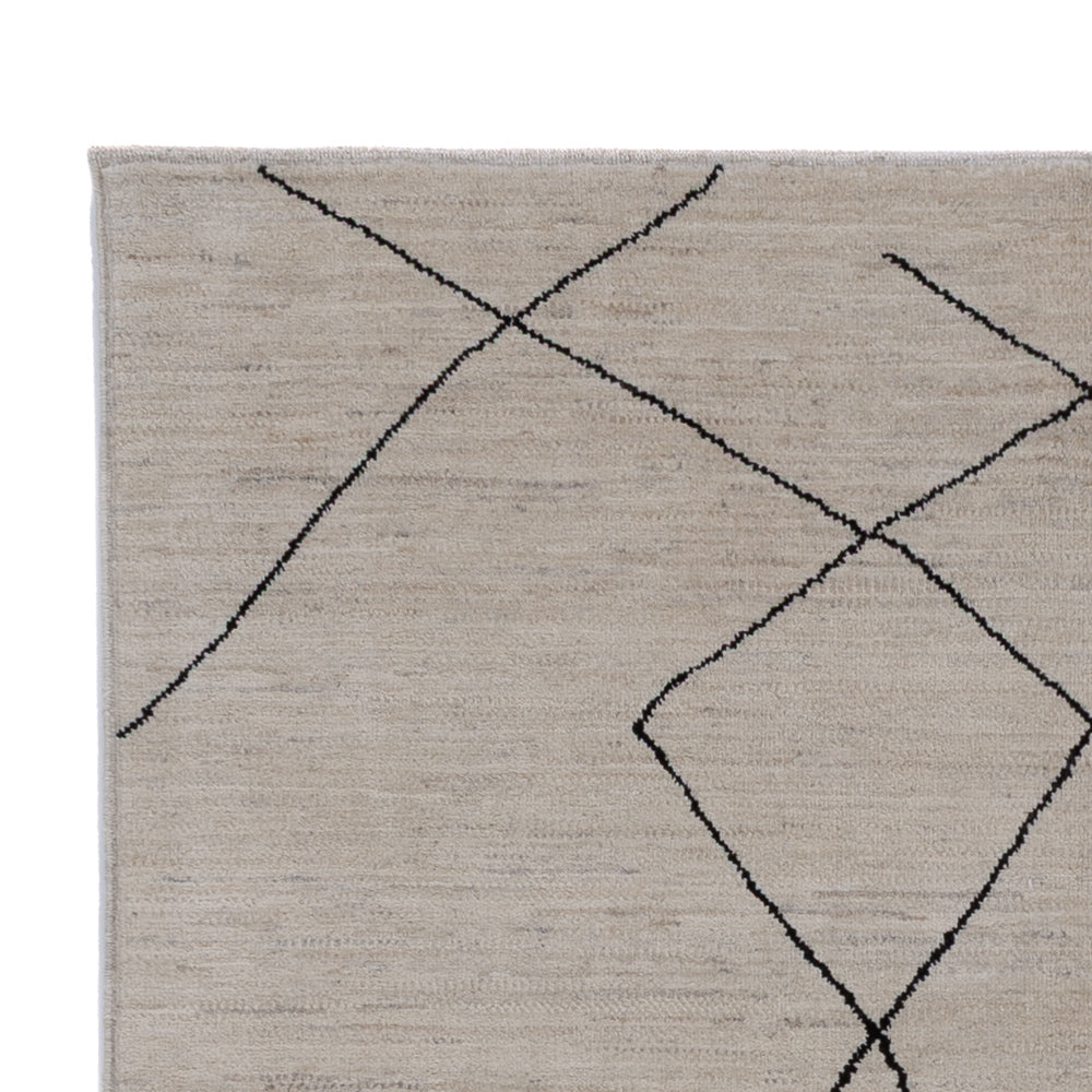 Berber tæppe 204x150cm - Uldtæppe
