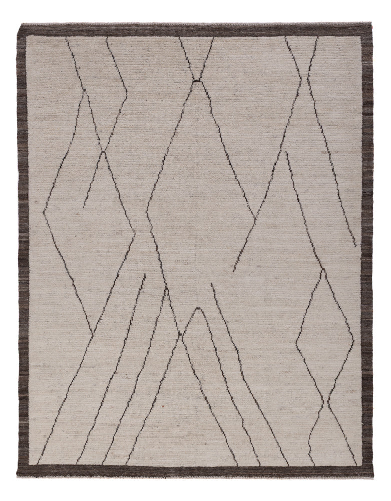 Berber tæppe 200x161cm - Uldtæppe