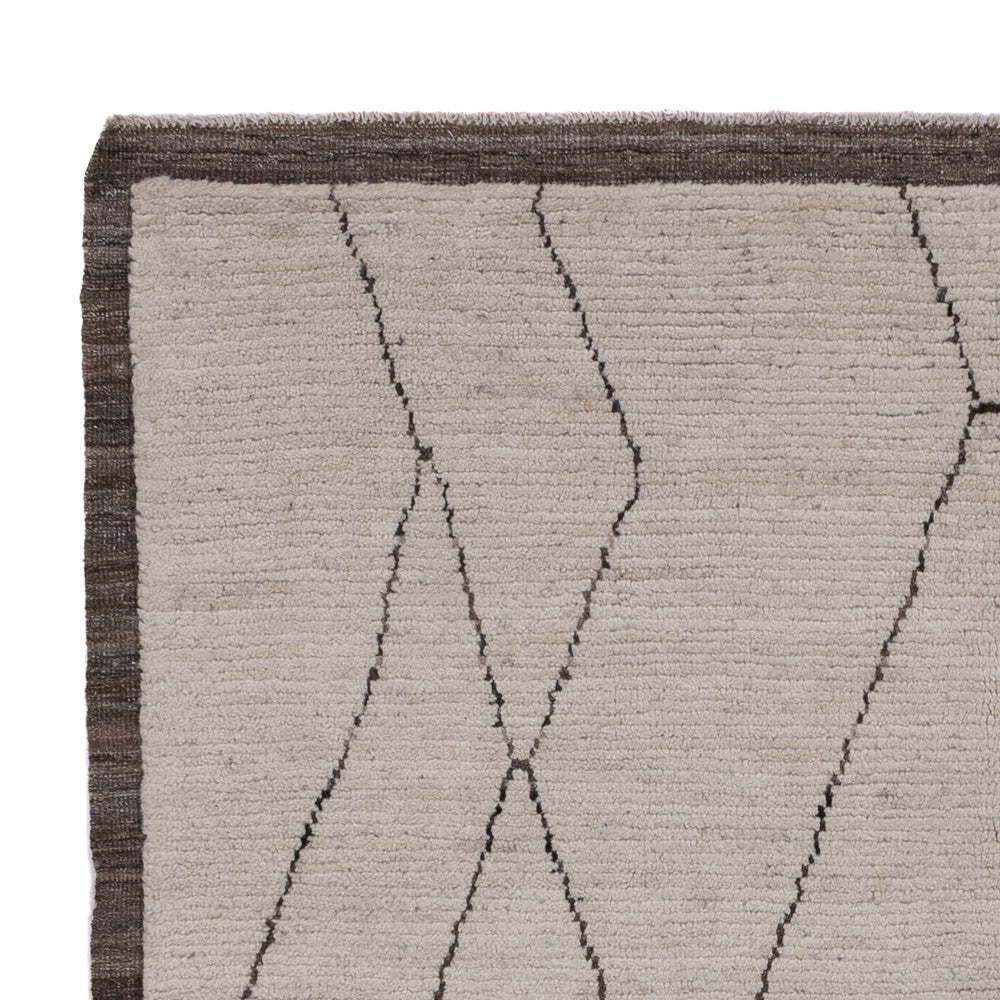 Berber tæppe 200x161cm - Uldtæppe