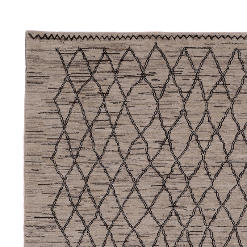 Berber Teppich - 296 x 201 cm - grau