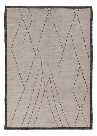 Berber tæppe 202x293cm - Uldtæppe