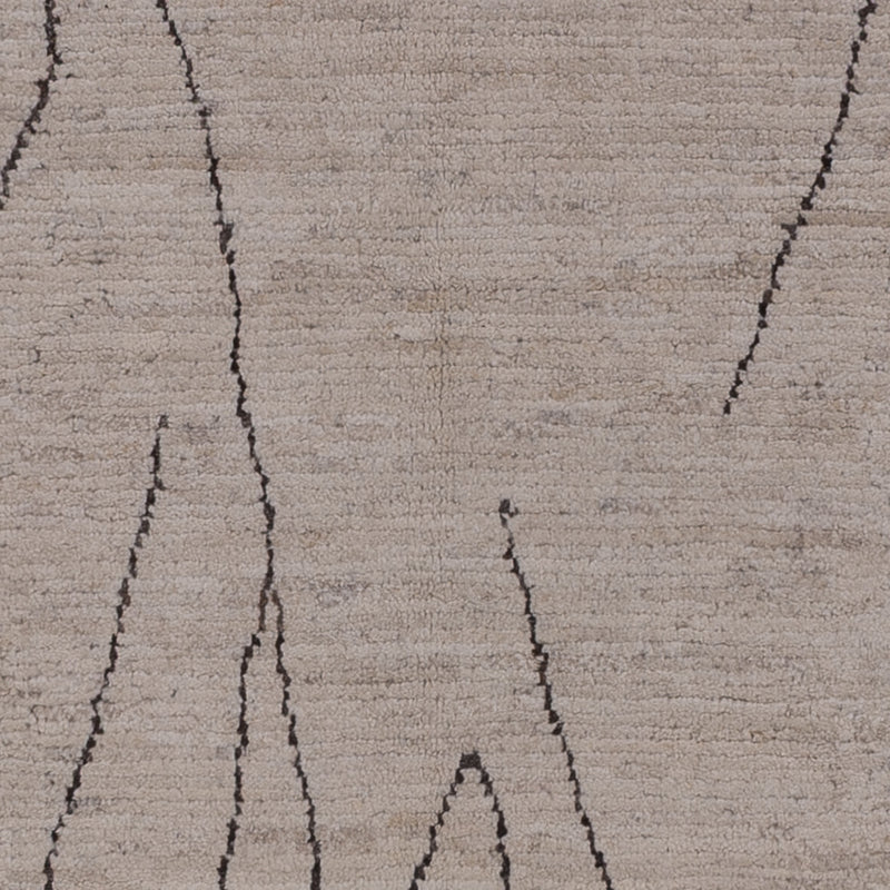 Berber Teppich - 293 x 202 cm - hellgrau