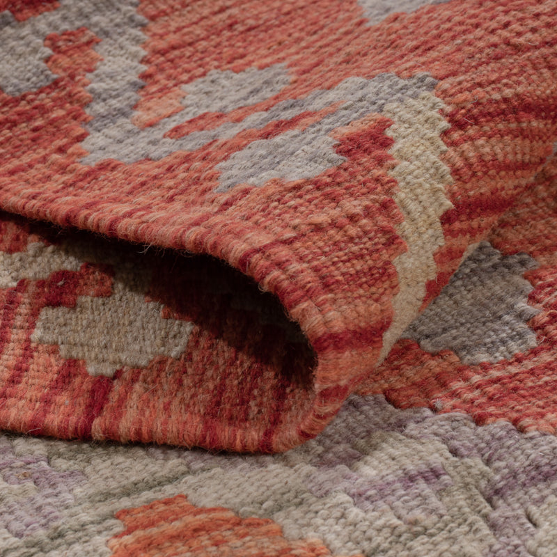 Läufer Kelim - Splash - 246 x 84 cm - mehrfarbig