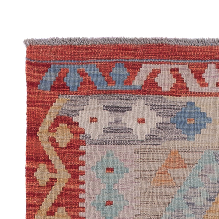 Kilim Maimana Tæppe 246x83cm - Uldtæppe