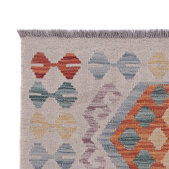 Kilim Maimana Tæppe 240x80cm - Uldtæppe
