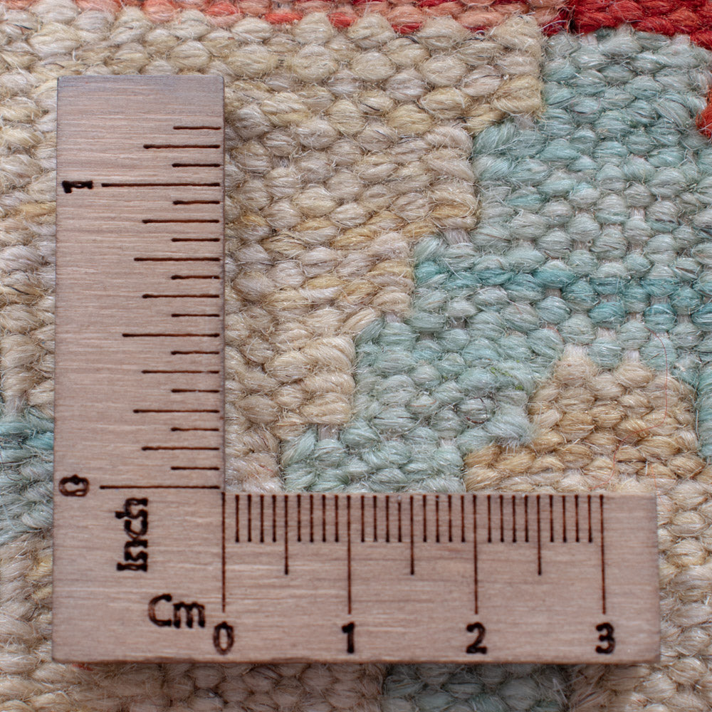 Läufer Kelim - Splash - 313 x 80 cm - mehrfarbig