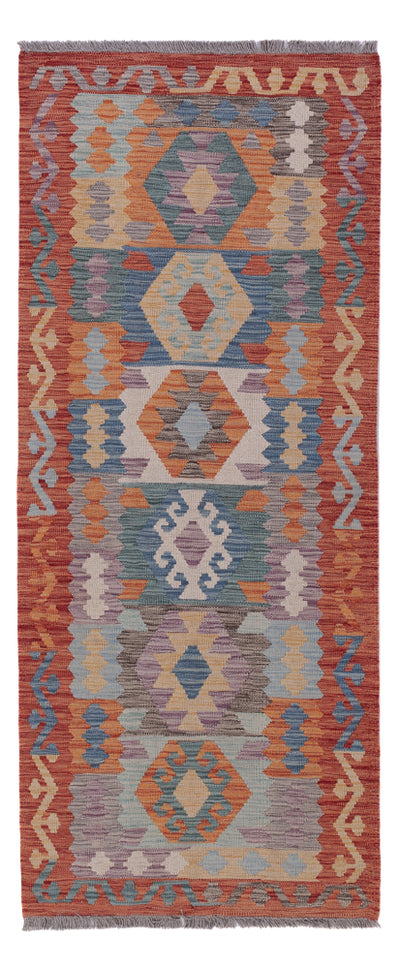 Kilim Maimana Tæppe 80x200cm - Uldtæppe
