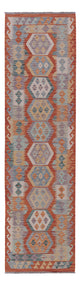 Kilim Maimana Tæppe 297x79cm - Uldtæppe