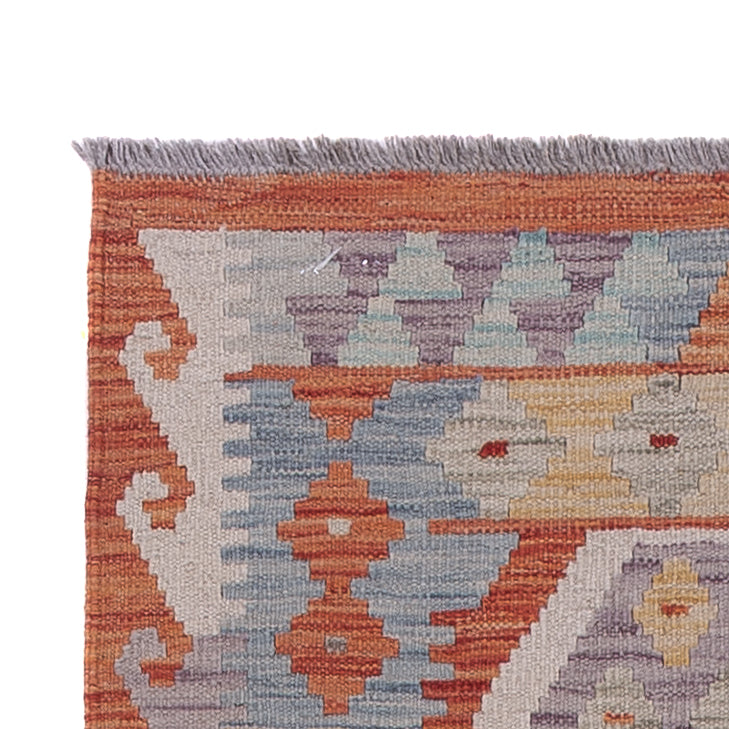 Kilim Maimana Tæppe 297x79cm - Uldtæppe