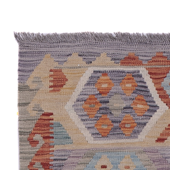 Kilim Maimana Tæppe 302x79cm - Uldtæppe