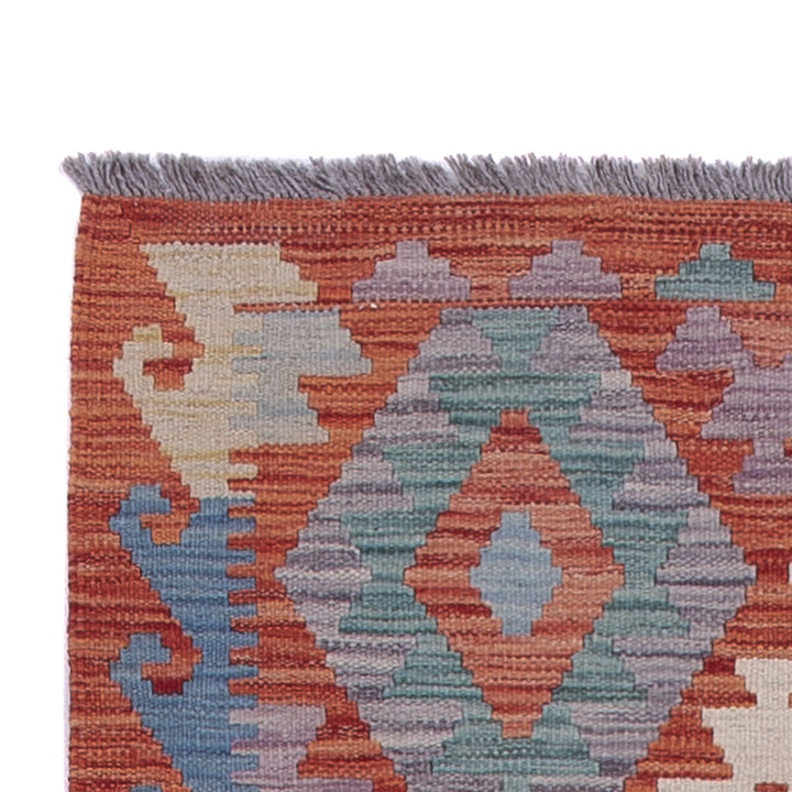 Kilim Maimana Tæppe 299x83cm - Uldtæppe