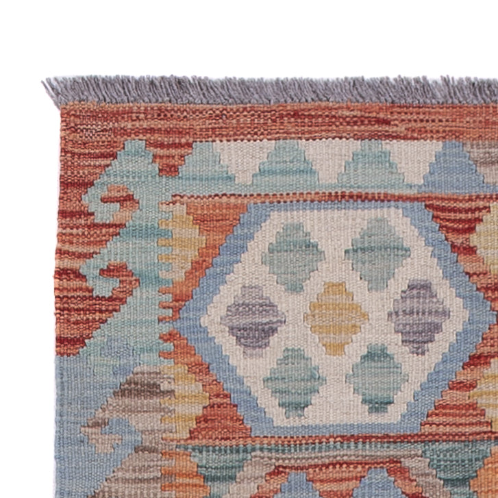 Kilim Maimana Tæppe 199x79cm - Uldtæppe