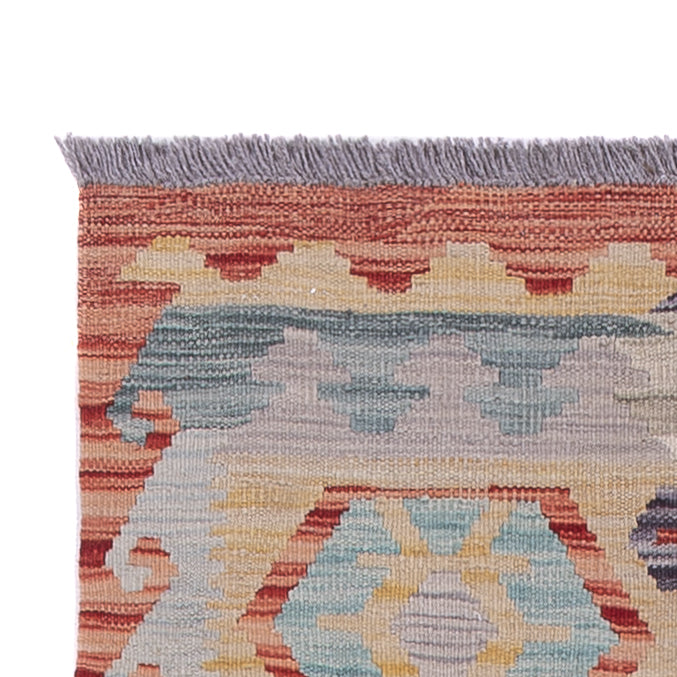 Kilim Maimana Tæppe 283x76cm - Uldtæppe