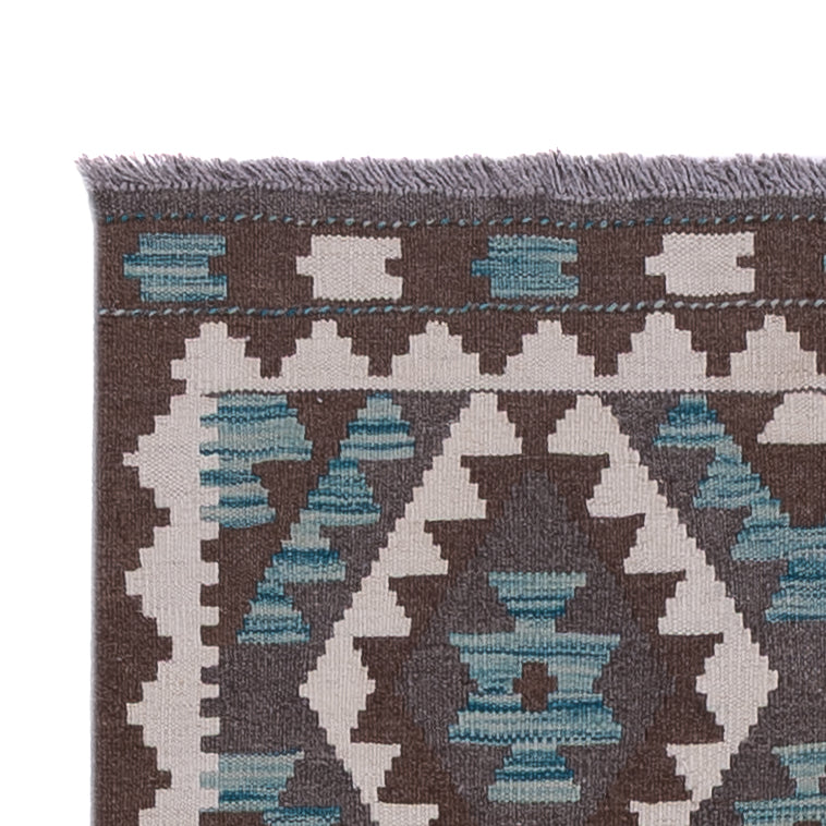Kilim Maimana Tæppe 297x82cm - Uldtæppe