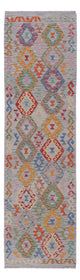 Kilim Maimana Tæppe 299x80cm - Uldtæppe