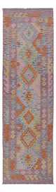 Kilim Maimana Tæppe 299x81cm - Uldtæppe