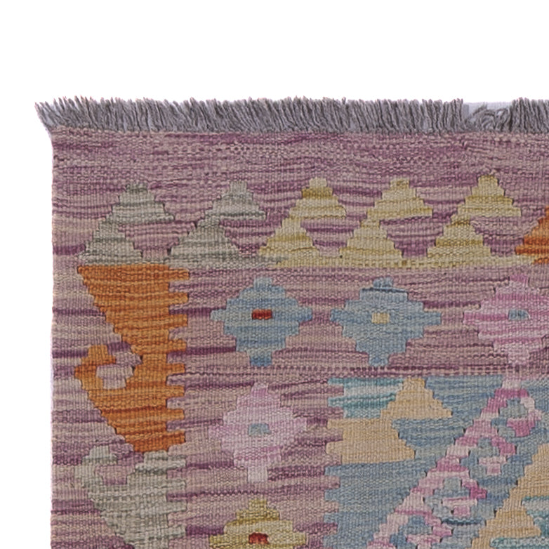 Kilim Maimana Tæppe 299x81cm - Uldtæppe