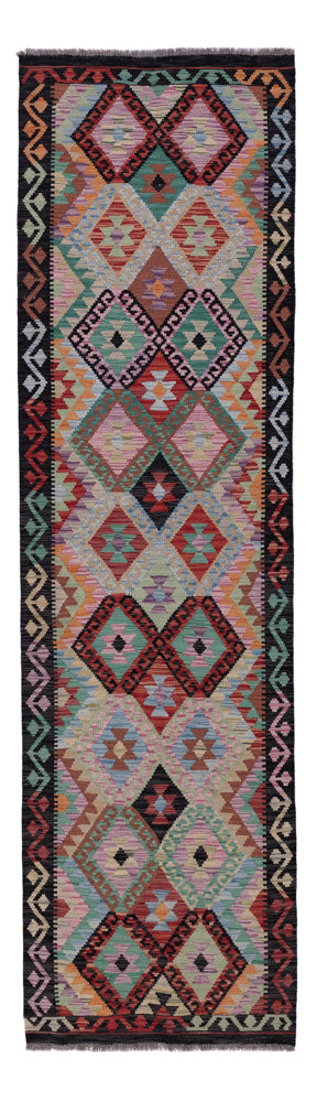 Kilim Maimana Tæppe 87x305cm - Uldtæppe