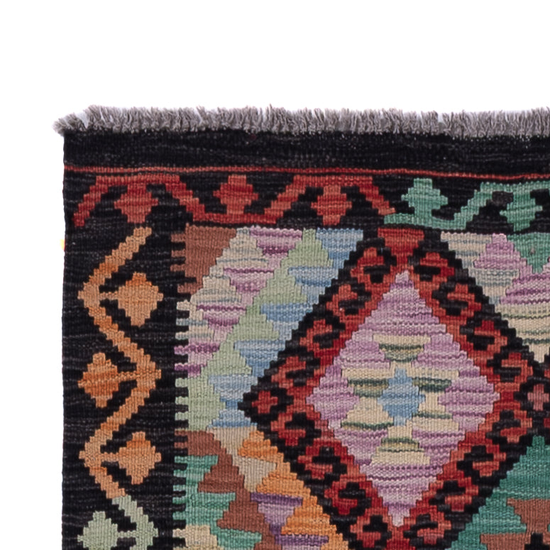 Kilim Maimana Tæppe 305x87cm - Uldtæppe