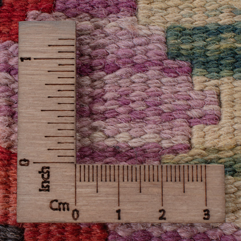 Läufer Kelim - Splash - 305 x 87 cm - mehrfarbig