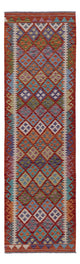 Kilim Maimana Tæppe 294x81cm - Uldtæppe