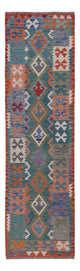 Kilim Maimana Tæppe 296x83cm - Uldtæppe