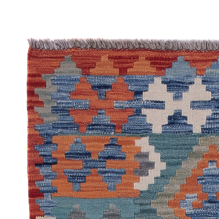 Kilim Maimana Tæppe 296x83cm - Uldtæppe
