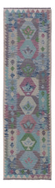 Kilim Maimana Tæppe 295x77cm - Uldtæppe