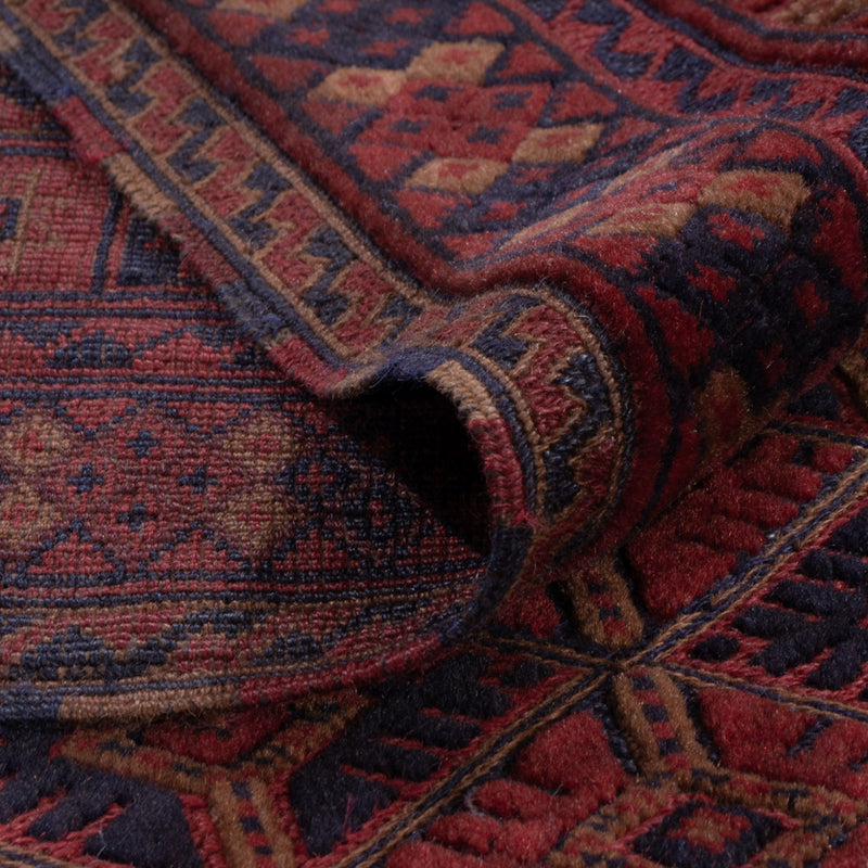 Kelim Teppich - Oriental - 195 x 164 cm - dunkelrot