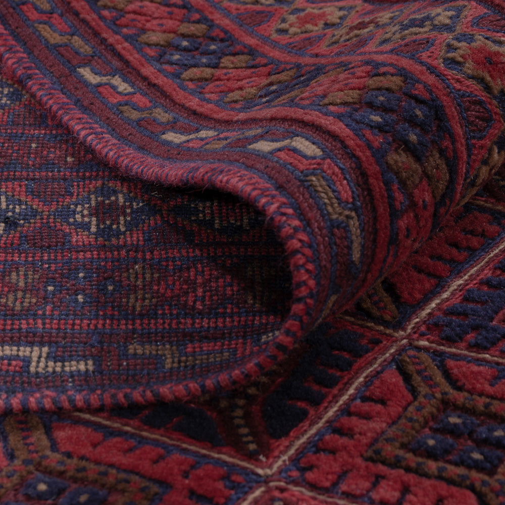 Kelim Teppich - Oriental - 205 x 152 cm - dunkelrot