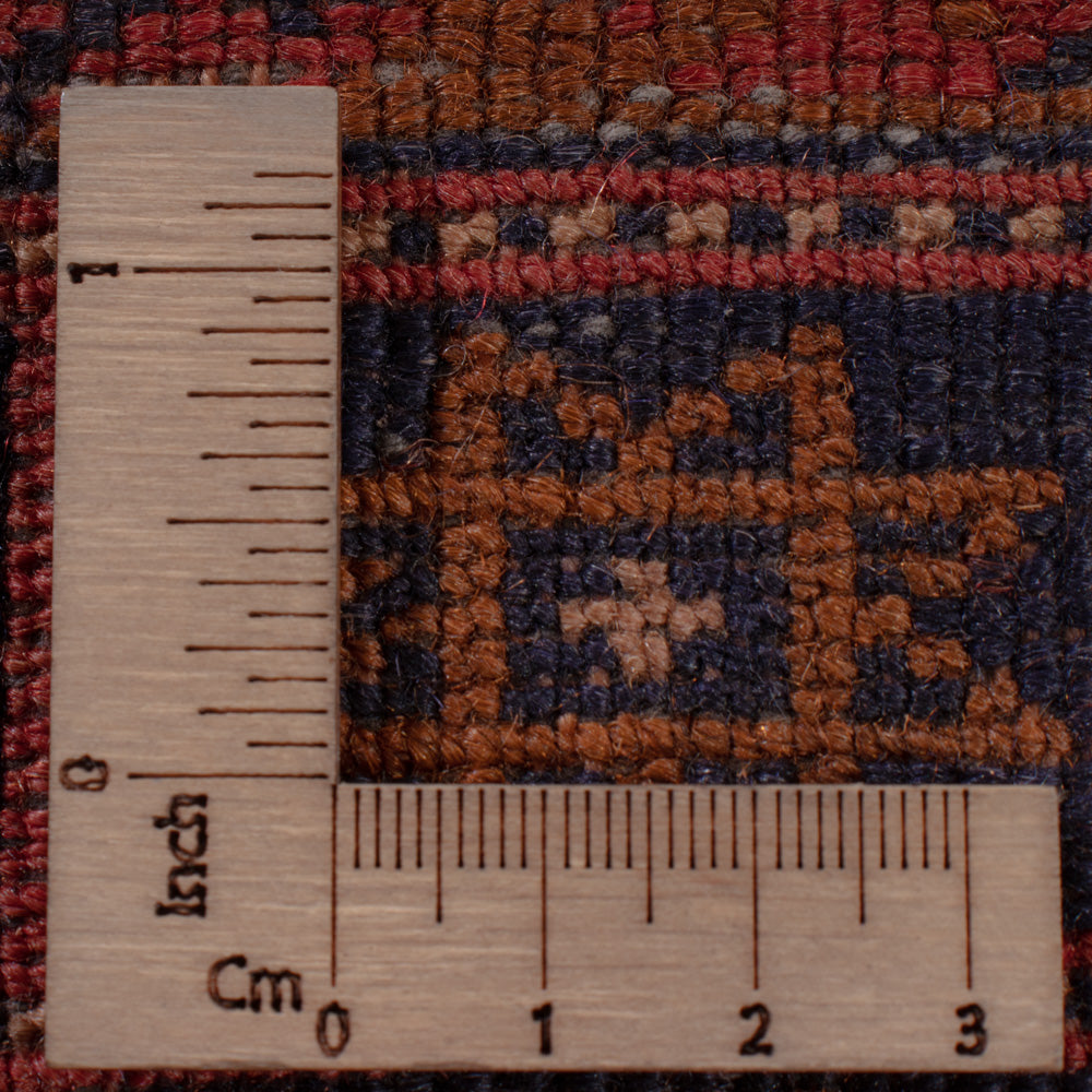 Kelim Teppich - Oriental - 195 x 145 cm - dunkelrot