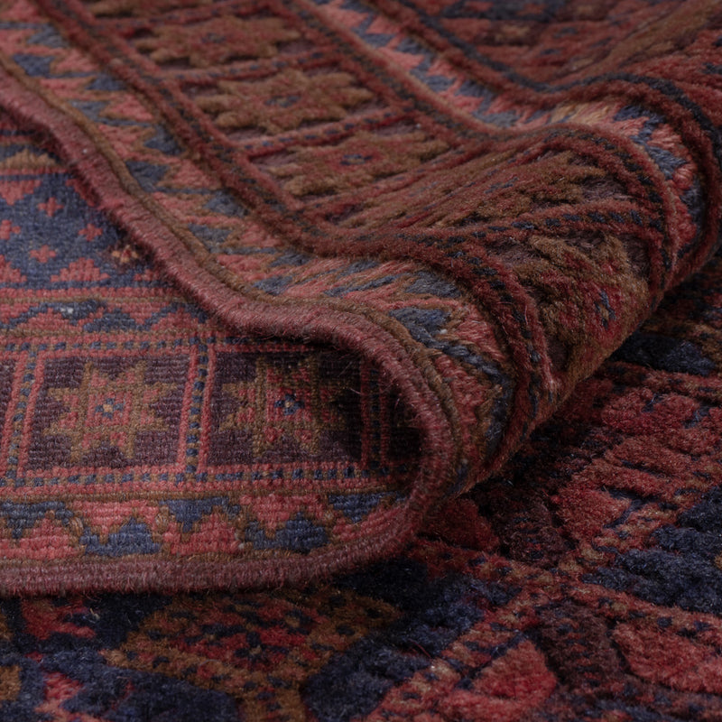 Kelim Teppich - Oriental - 205 x 155 cm - dunkelrot