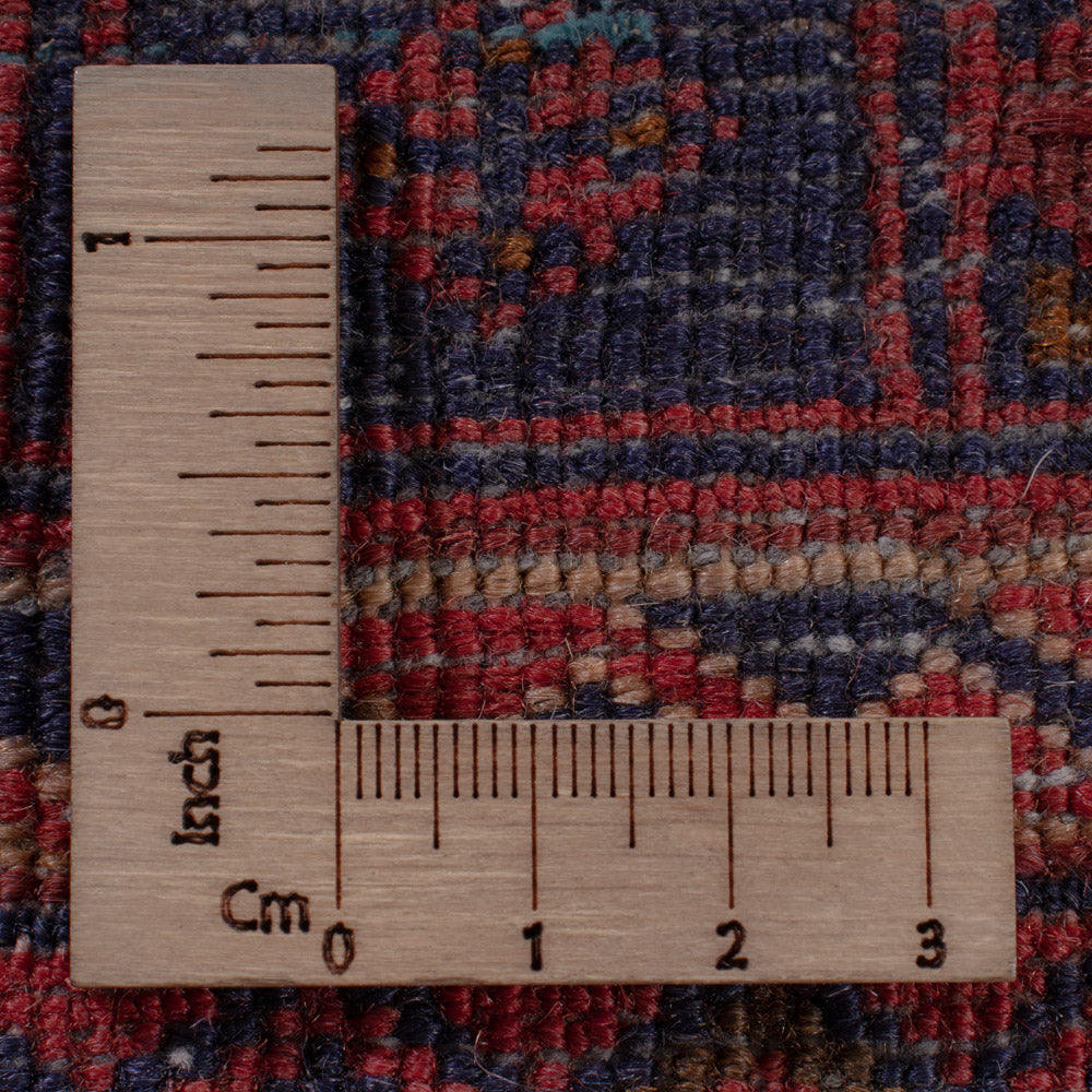 Kelim Teppich - Oriental - 192 x 143 cm - dunkelrot