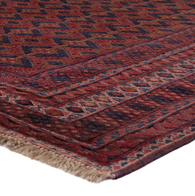 Kelim Teppich - Oriental - 204 x 150 cm - dunkelrot