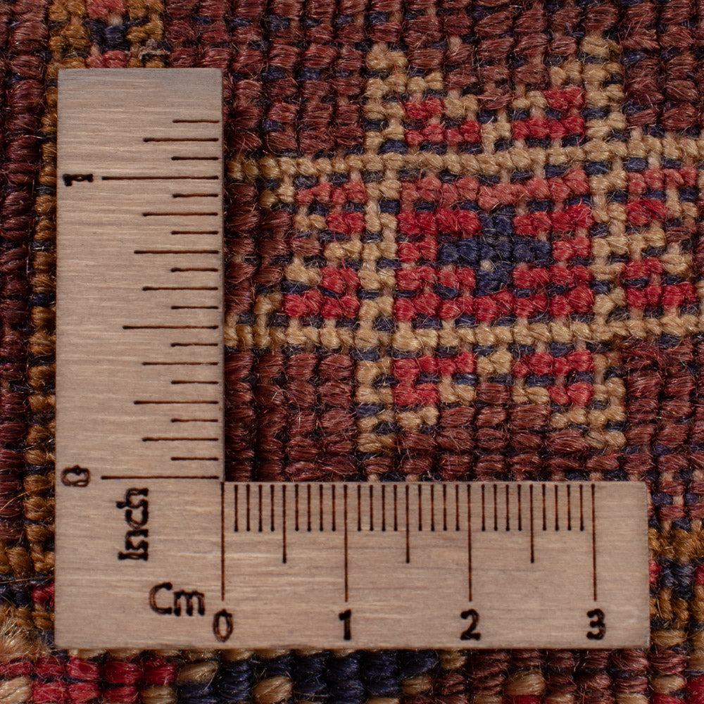 Kelim Teppich - Oriental - 190 x 153 cm - dunkelrot