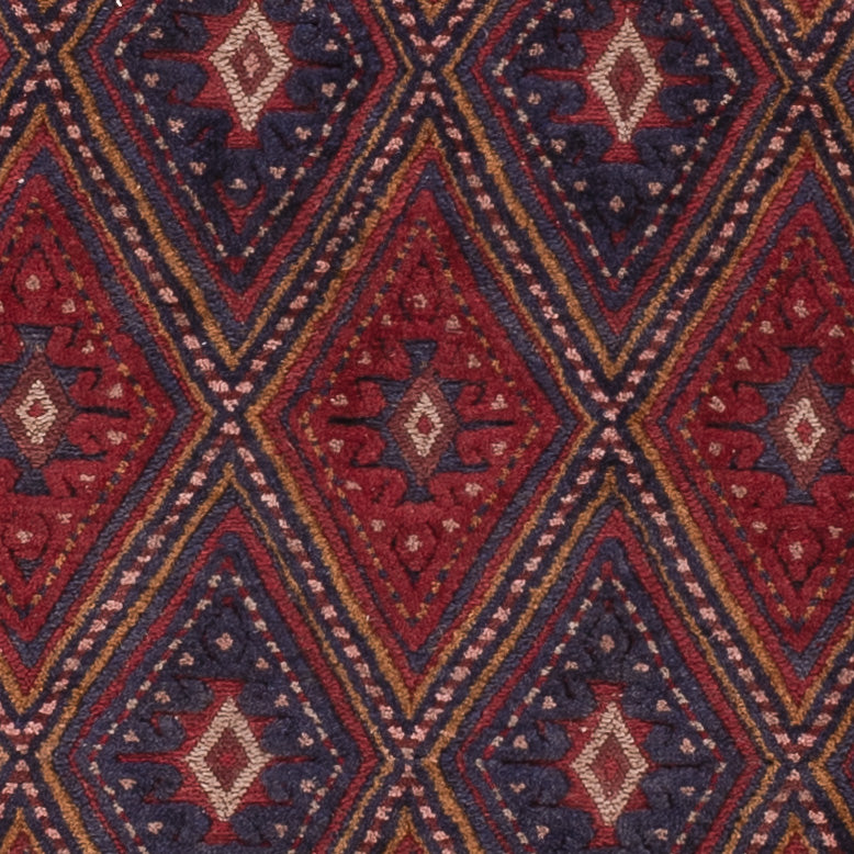Kelim Teppich - Oriental - 187 x 145 cm - dunkelrot