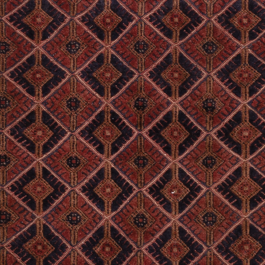Kelim Teppich - Oriental - 207 x 140 cm - dunkelrot