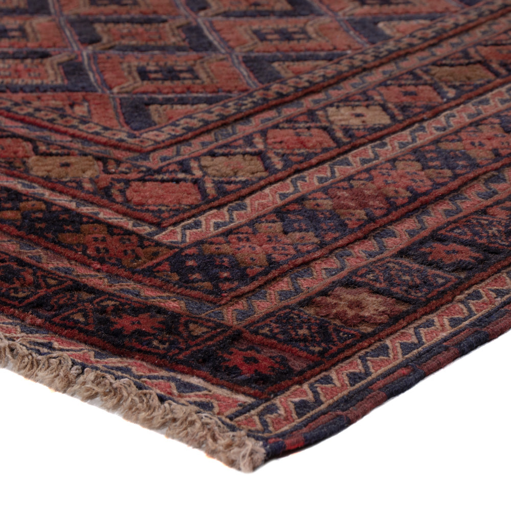 Kelim Teppich - Oriental - 178 x 146 cm - dunkelrot