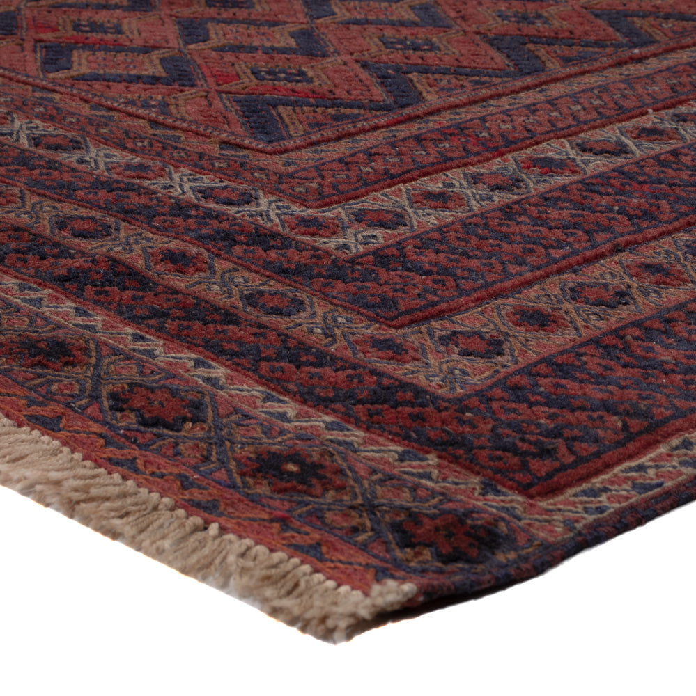 Kelim Teppich - Oriental - 202 x 152 cm - dunkelrot