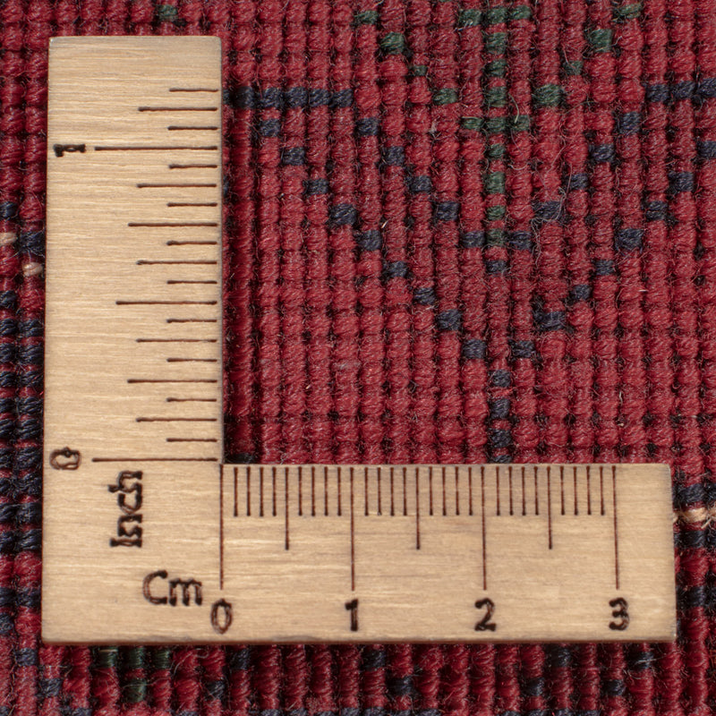 Afghan Teppich - Royal - 305 x 206 cm - dunkelrot