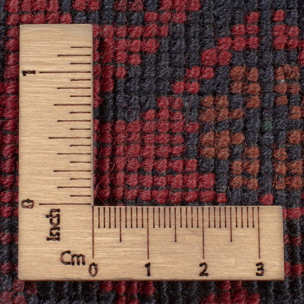 Afghan Teppich - Kunduz - 298 x 201 cm - dunkelrot