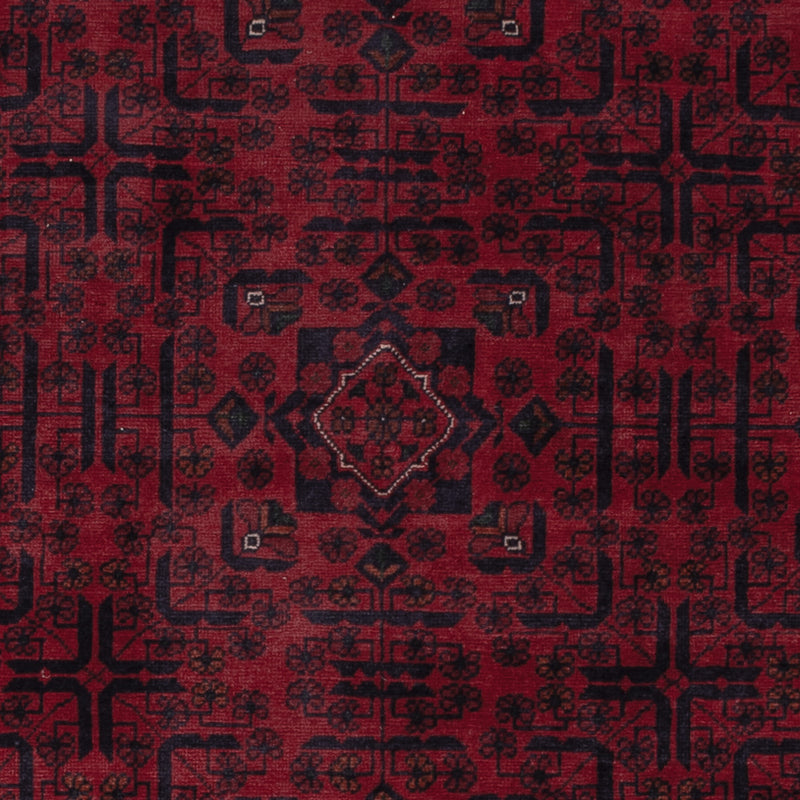 Afghan Teppich - Kunduz - 295 x 201 cm - dunkelrot