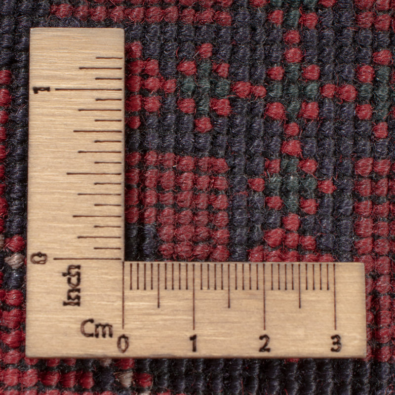 Afghan Teppich - Kunduz - 295 x 201 cm - dunkelrot