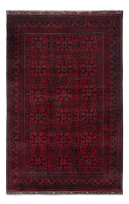 Afghan Teppich - Kunduz - 301 x 196 cm - dunkelrot
