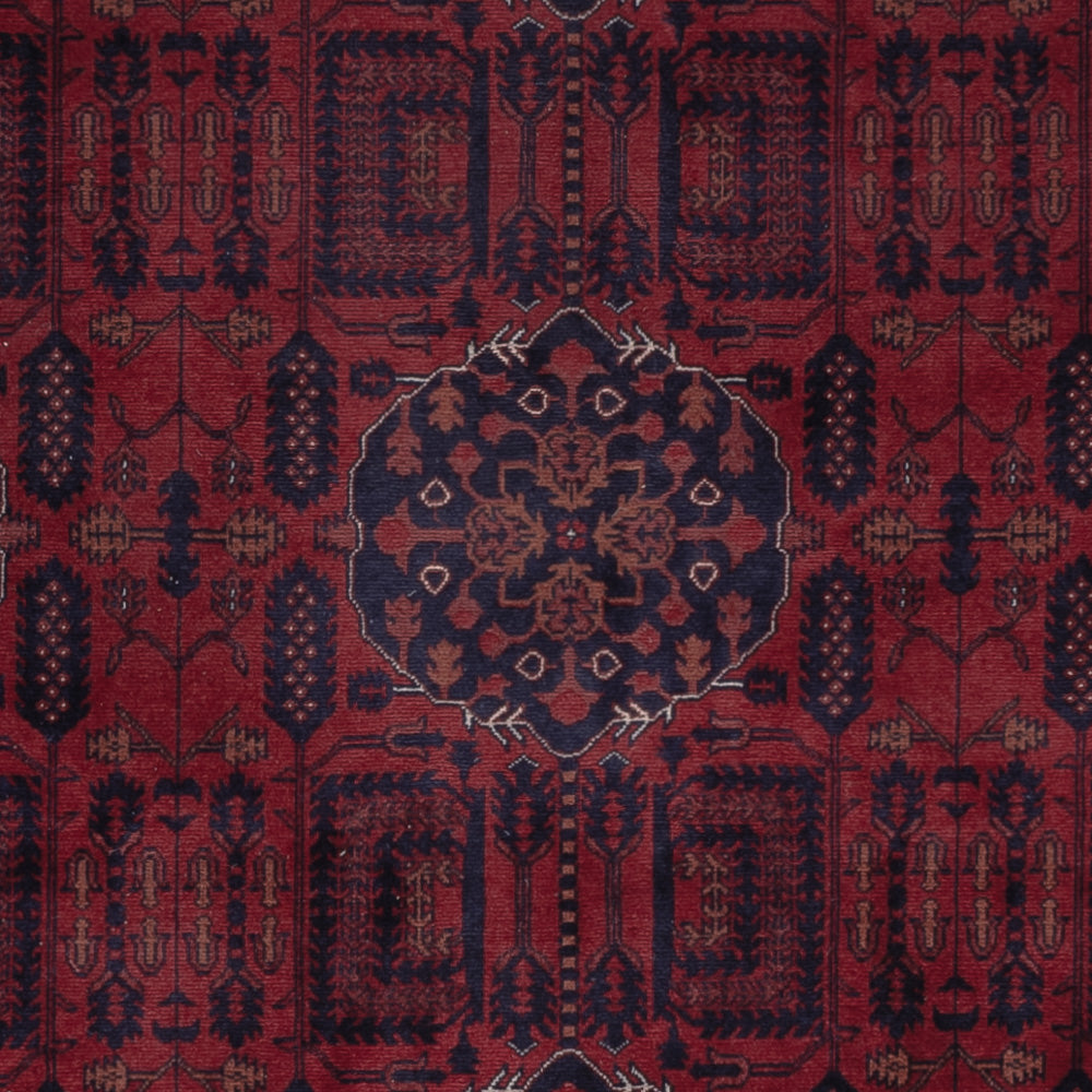 Afghan Teppich - Royal - 296 x 200 cm - dunkelrot