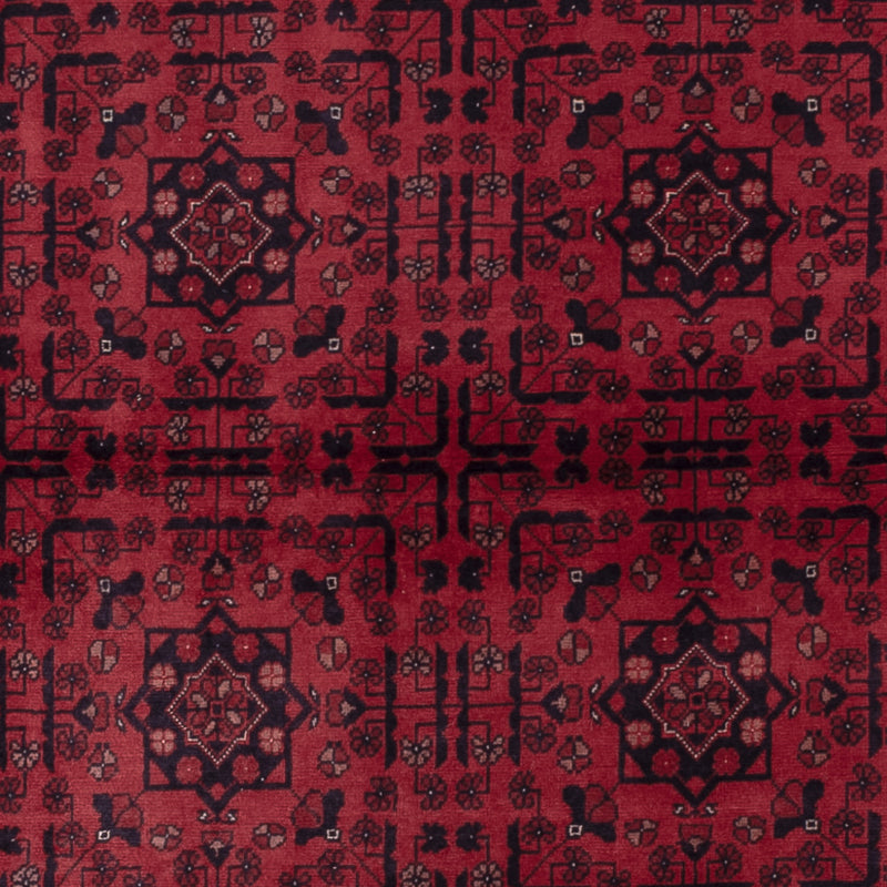 Afghan Teppich - Royal - 291 x 201 cm - dunkelrot