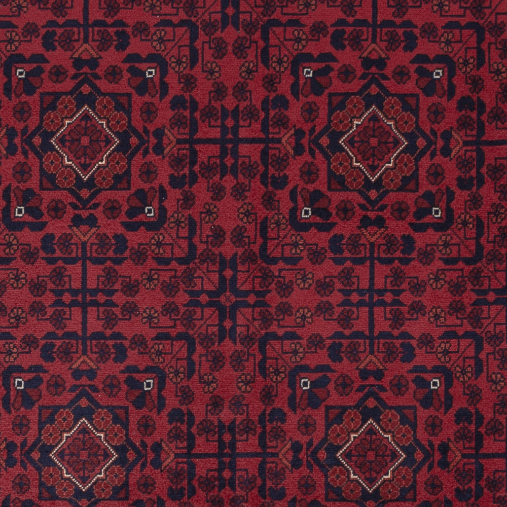 Afghan Teppich - Royal - 289 x 200 cm - dunkelrot