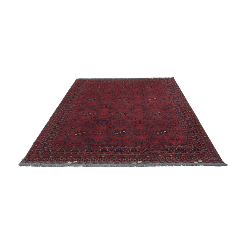 Afghan Teppich - Kunduz - 298 x 202 cm - dunkelrot
