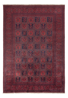 Afghan Teppich - Royal - 285 x 195 cm - dunkelrot
