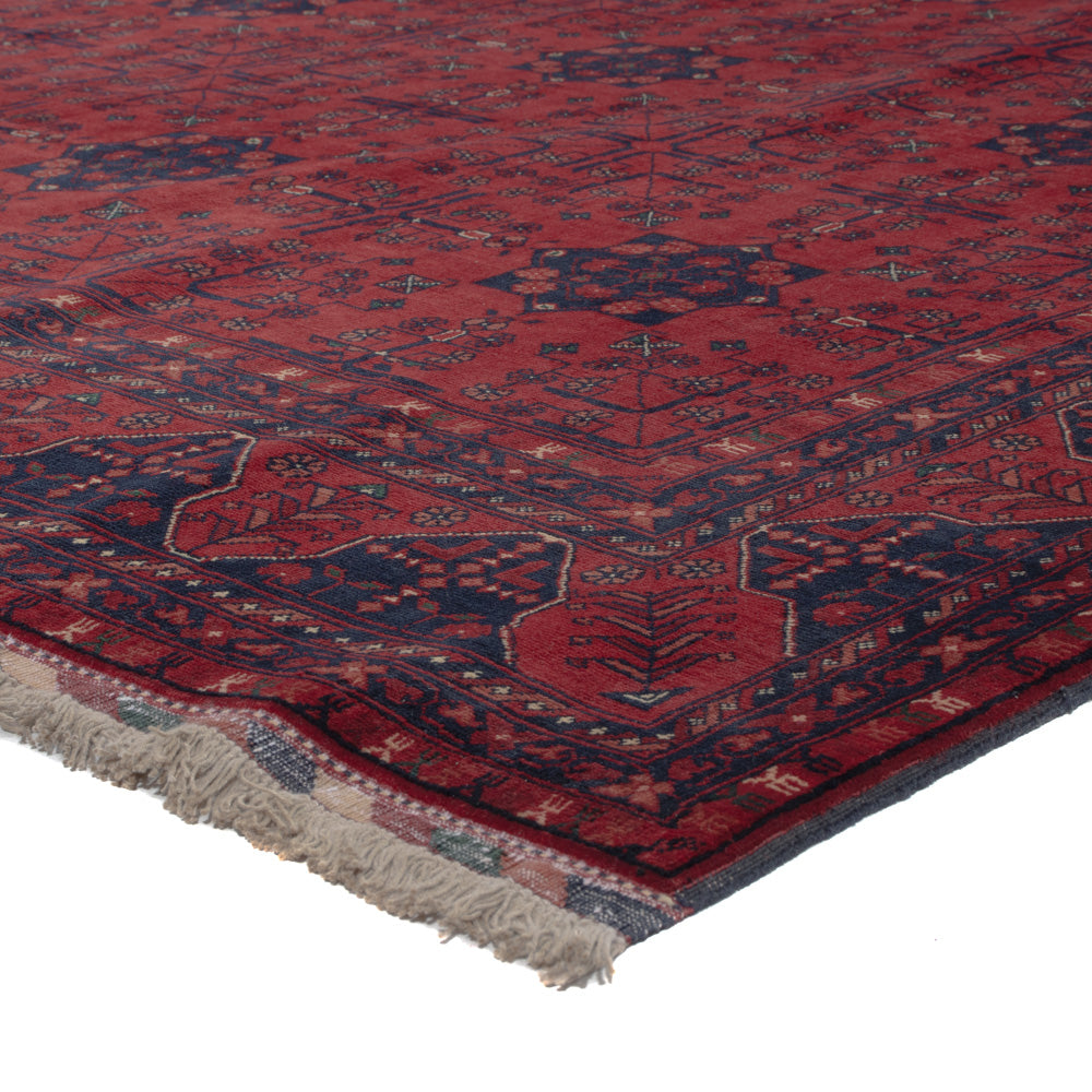 Afghan Teppich - Royal - 302 x 193 cm - dunkelrot